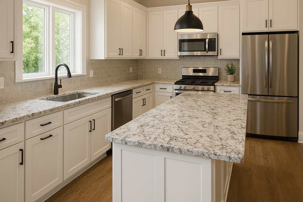 Kitchen remodel with granite countertops- Lumberton N.C